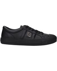 Fendi - Domino Sneakers Leather - Lyst