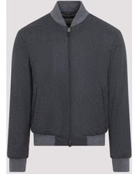 Canali - Bomber Jacket - Lyst