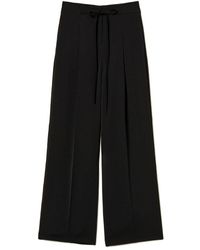 Twinset - Broek Zwart - Lyst