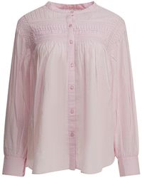 Isabel Marant - "plalia" Cotton Blend Shirt - Lyst