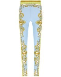 Versace - 'Spring Barocco' Leggings - Lyst