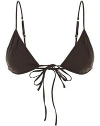 Prada - Stretch Poplin Bra - Lyst