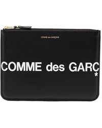 Comme des Garçons - Comme Des Garcons Logo-Ledertasche - Lyst