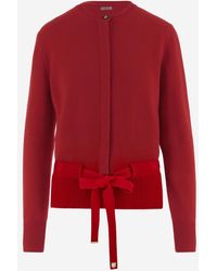 Ferragamo - Kasjmier Vest Met Logo - Lyst