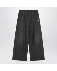 Balenciaga - Jogger Pants Trompe L?Oeil Anthracite - Lyst