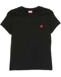 KENZO - Boke Flower T -Shirt mit Stickerei - Lyst