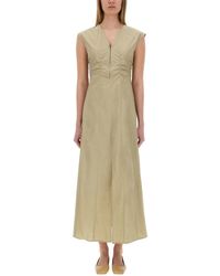 Alysi - Long Poplin Dress - Lyst