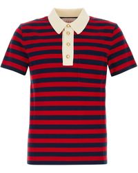 Valentino Garavani - Embroidered Piquet Polo Shirt - Lyst