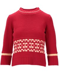 B.B. Wallace - Jersey con cuello redondo - Lyst