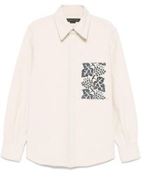 FEDERICO CINA - Indelebile Classic Denim Shirt - Lyst