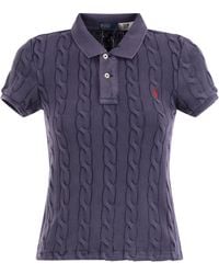 Polo Ralph Lauren - Plained Polo Shirt Met Korte Mouwen - Lyst