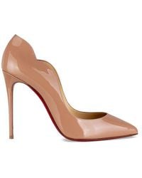 Christian Louboutin - Hot Chick 100 Psychic Patent-leather Courts - Lyst