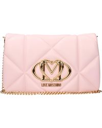 Love Moschino - Pochette Polyurethane/Powder - Lyst