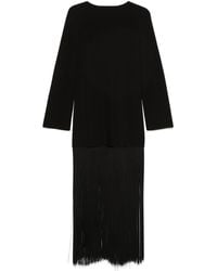 KHAITE - Paley Fringed Dress - Lyst