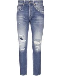 Dondup - Dian Stretch Eco Denim Carrot Jeans - Lyst