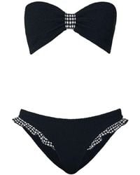 Hunza G - Check Jean Bikini - Lyst