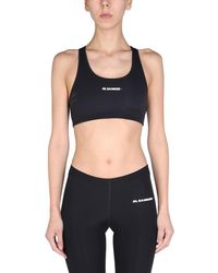 Jil Sander - Logo Sports Bra - Lyst