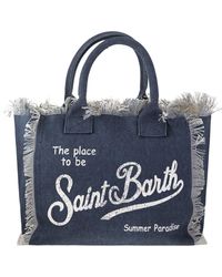 Mc2 Saint Barth - Vanity Canvas Handbag - Lyst