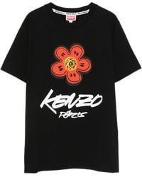 KENZO - T-Shirt Boke-Flower Paris - Lyst