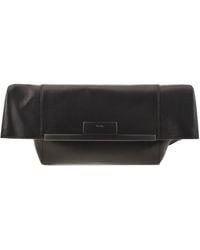 Max Mara - Mmclaspclutch kleine natürliche Leder -Kupplungsbeutel - Lyst