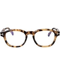 Tom Ford - Round Optical Ft6181 B 55 - Lyst