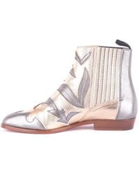 Santoni - Stiefeletten Mehrfarbig - Lyst