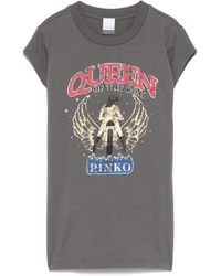 Pinko - Thirth estampado motociclista reina de la carretera - Lyst