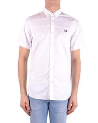 Fred Perry - Camisas Blanco - Lyst