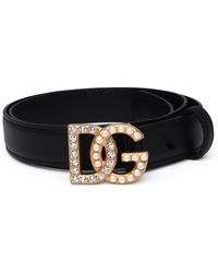 Dolce & Gabbana - Dolce & Gabbana Logo Belt Accessories - Lyst