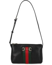 Gucci - "Horsebit Web" Mini Bag - Lyst