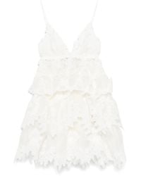 Zimmermann - Crush Short Jurk - Lyst