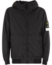 Stone Island - Padded Jacket With Drip Proof And Wind Resistant - Lyst