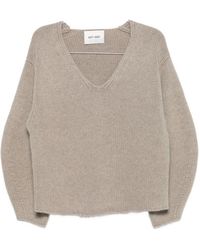 Soft Goat - Cashmere V Necked Sweater - Lyst