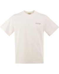Autry - Cotton T-Shirt With Printed Logo - Lyst