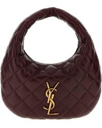 Saint Laurent - Icare Mini Leather Shoulder Bag - Lyst