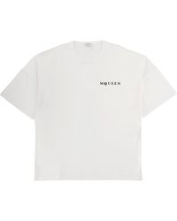 McQueen - T-Shirt With Logo - Lyst