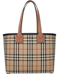 Burberry - Shoulder Bags Fabric - Lyst