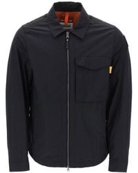 Parajumpers - Overshirt Rayner In Popeline Di Nylon - Lyst