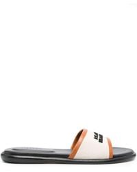 Isabel Marant - Vikee Logo Flat Sandals - Lyst