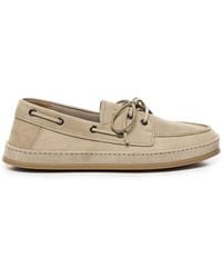 Hogan - H683 Modages en daim beige - Lyst