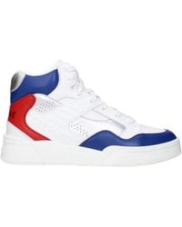 Celine - White Leather Sneakers - Lyst