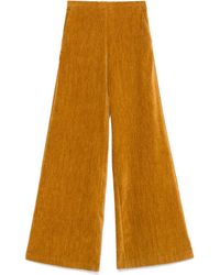 Forte Forte - Double Velvet High Waist Pants - Lyst