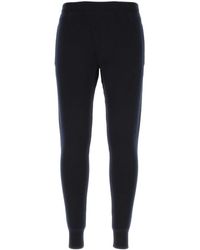 Prada - Stretch Cashmere Blend Joggers - Lyst