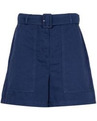 Weekend by Maxmara - Shorts Blauw - Lyst