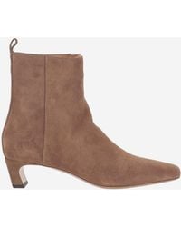 Sartore - Suede Ankle Boots - Lyst