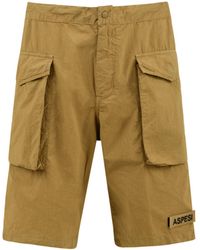 Aspesi - Shorts Sand - Lyst