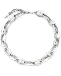 Jimmy Choo - Collana 'Diamond Chain' - Lyst