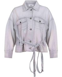 SOLOTRE - Jacke aus Denim. - Lyst