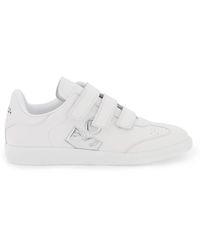 Isabel Marant - Beth Leather Sneakers - Lyst