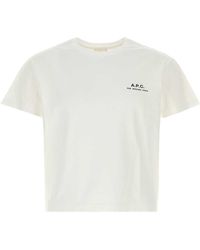 A.P.C. - T-Shirt Aurore - Lyst